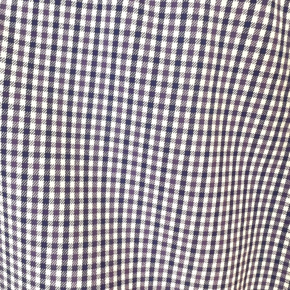 UNTUCKIT Performance Button Down Shirt Mens XX Large Blue Gingham Long Sleeve - Picture 5 of 9